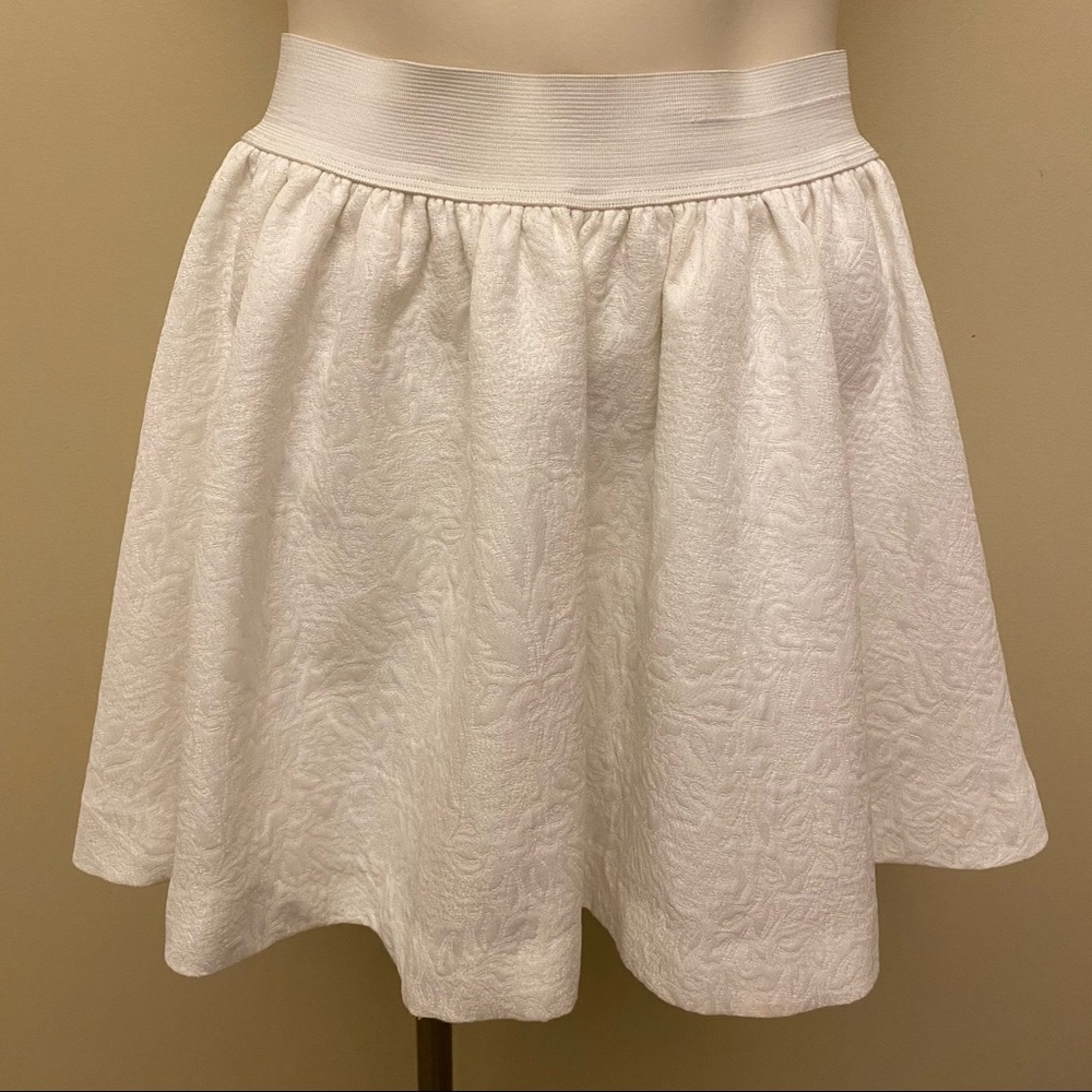 Vera Wang High Waisted Mini Skirt
